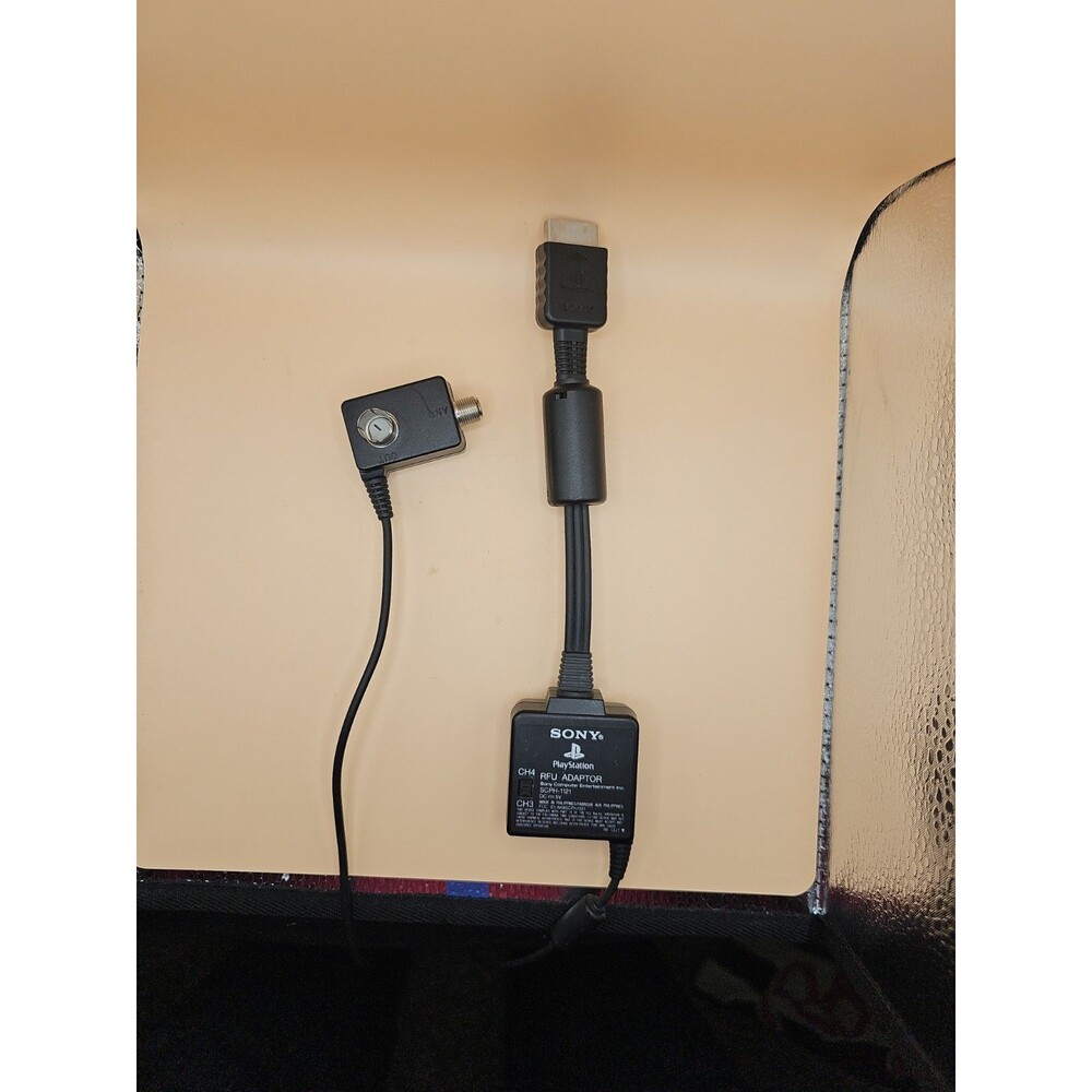 Sony Playstation RFU Coax Adaptor (SCPH-1121) - NTSC-M - VHF Ch 3/4 - Used